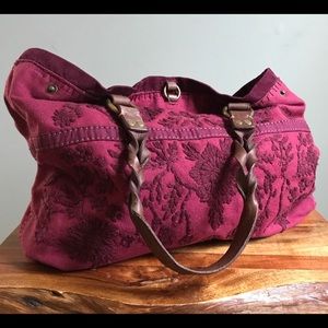 Lucky Brand Plum Hobo Shoulder Bag